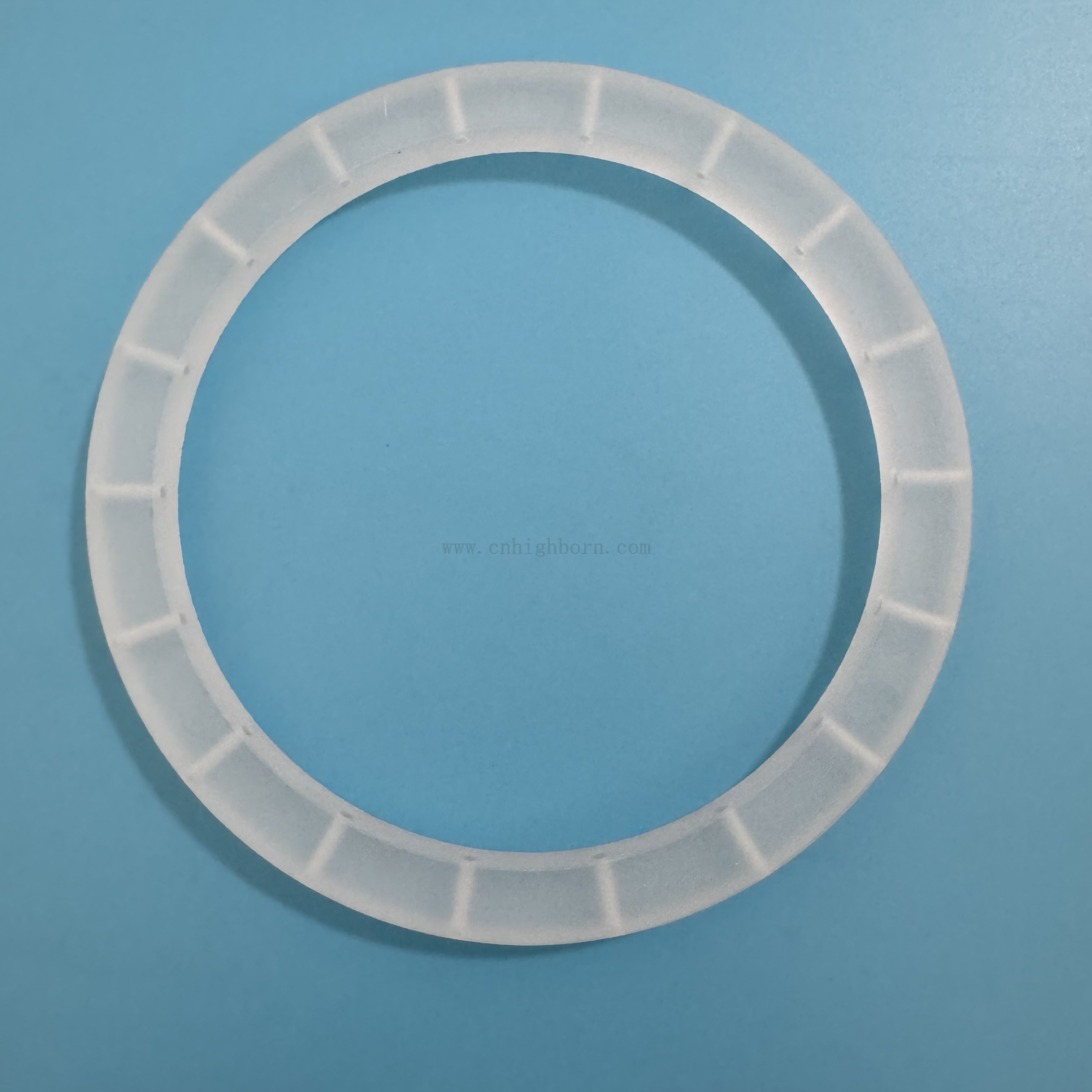 Resistenza al calore Flangia di vetro in quarzo glassata con foro per applicazioni industriali