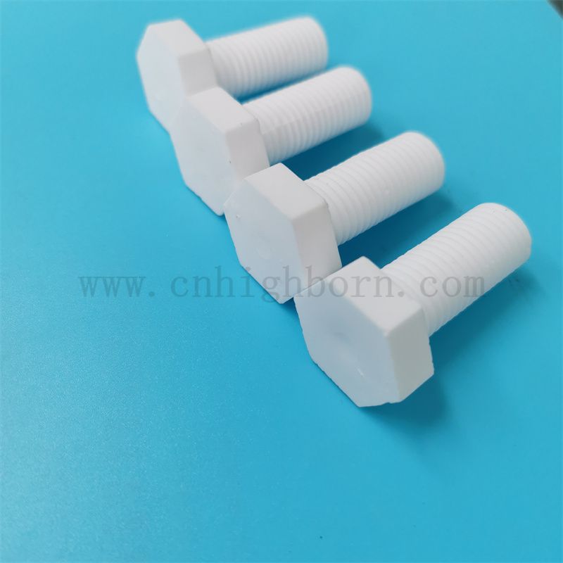Bullone di isolamento in ceramica al 95% personalizzato M10 AL2O3 VITE