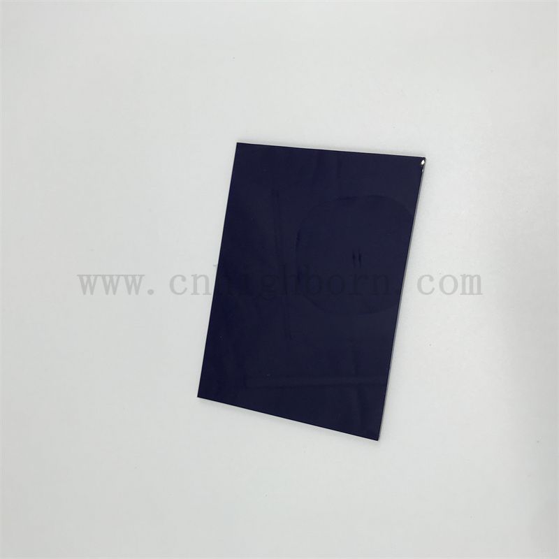 Piastra di passaggio in vetro filtro ottico personalizzato per attrezzature mediche e di bellezza