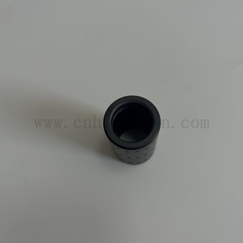 Tubo in carburo di silicio in ceramica SIC personalizzato con buchi