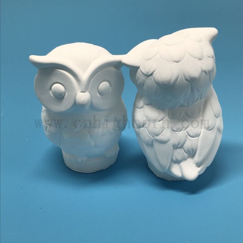 Owl Car Aromatherapy Car Air Conditioning Outlet Decoration Diffuser Stone Ceramic Gypsum Olio Essenziale Diffusore