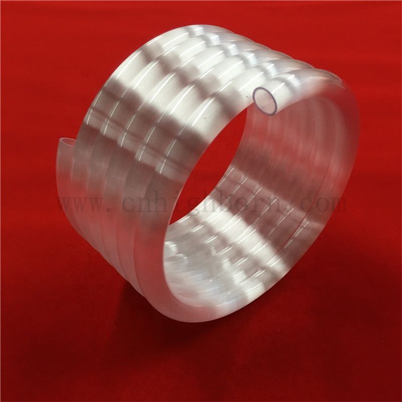 tubo al quarzo a spirale 