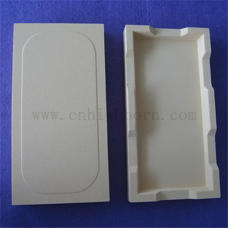Calcium Stabilized Zirconia Crucible Customized Insulation ZrO2 Ceramic Saggar