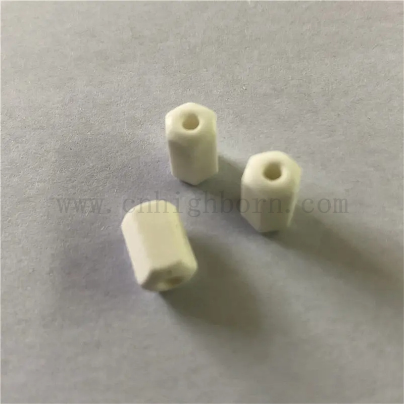 Resistenza all'usura Al2O3 Guida in ceramica di allumina Eyelet tessile in ceramica
