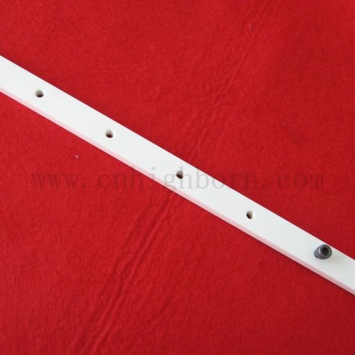 Zirconia ad alta resistenza all'usura Zro2 Guida lineare di binari a piombo ceramica