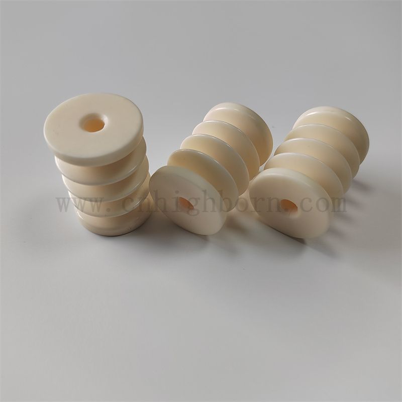 Guida in ceramica in ceramica lucidata rullo di guida in ceramica per moquette in ceramica Macchine per tappeti di riserva