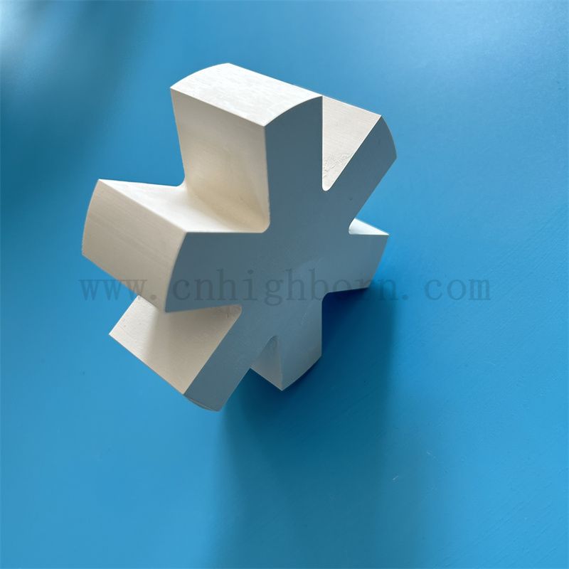 Nitruro di boro esagonale parti in ceramica 99% purezza Hbn bn Blocco strutturale in ceramica