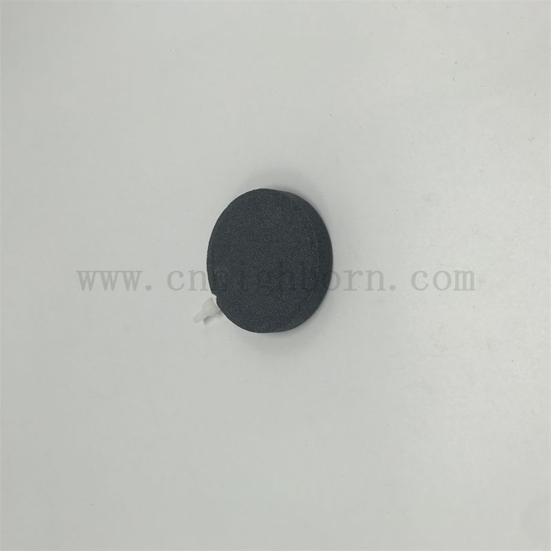 Tank rotondo di pesce Ossigenare la padella esplodere a sabbia aria Stone di bolle dell'acquario