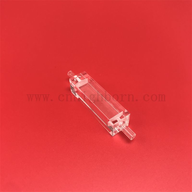  Cuvetta in vetro in quarzo a semiconduttore in vetro.