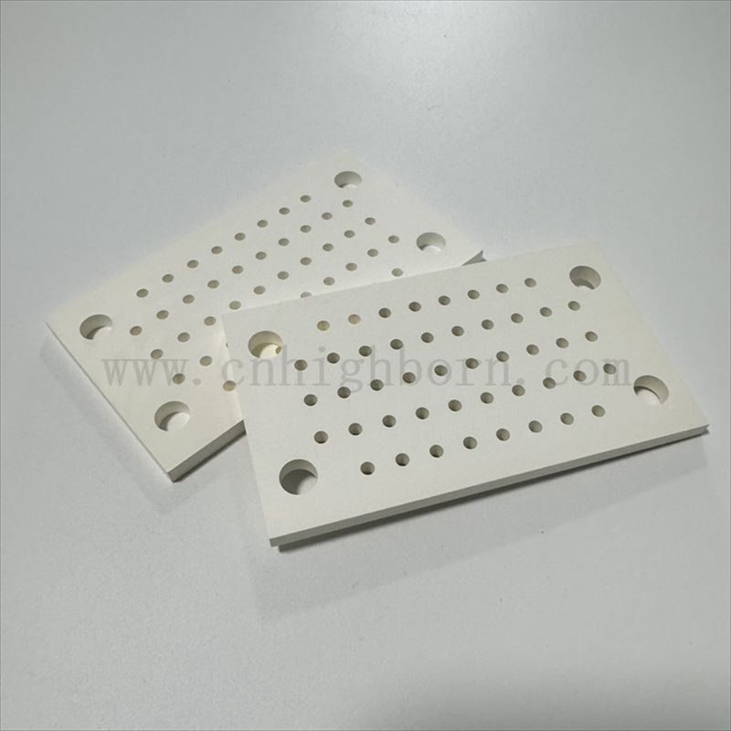 Stabilità termica conduttanza termica termica cubica cubica boro a nitruro di bordo bn piastra con foro