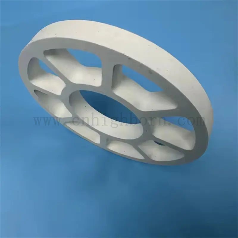 Parti di cordierite bianca refrattaria anello in ceramica per forno