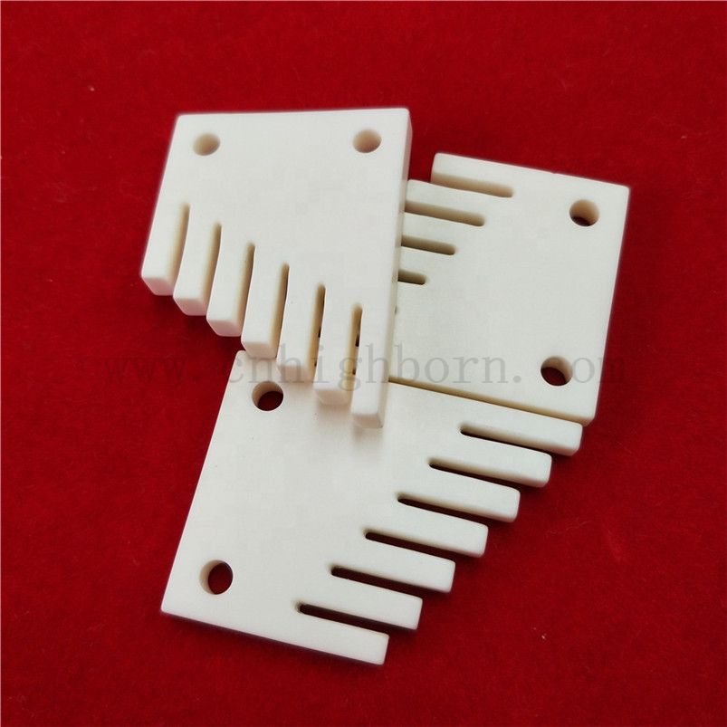 Preciso 95% 99% AL2O3 ALUMINA GUIDA CERAMICA TESSILE Parte