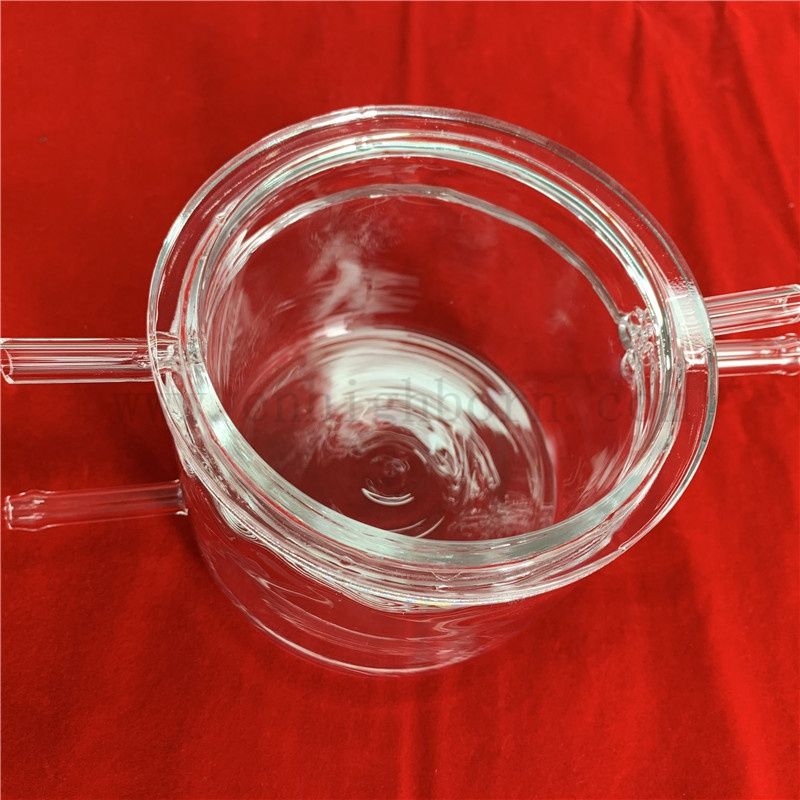 Serbatoio di reattore di vetro in quarzo personalizzato professionale