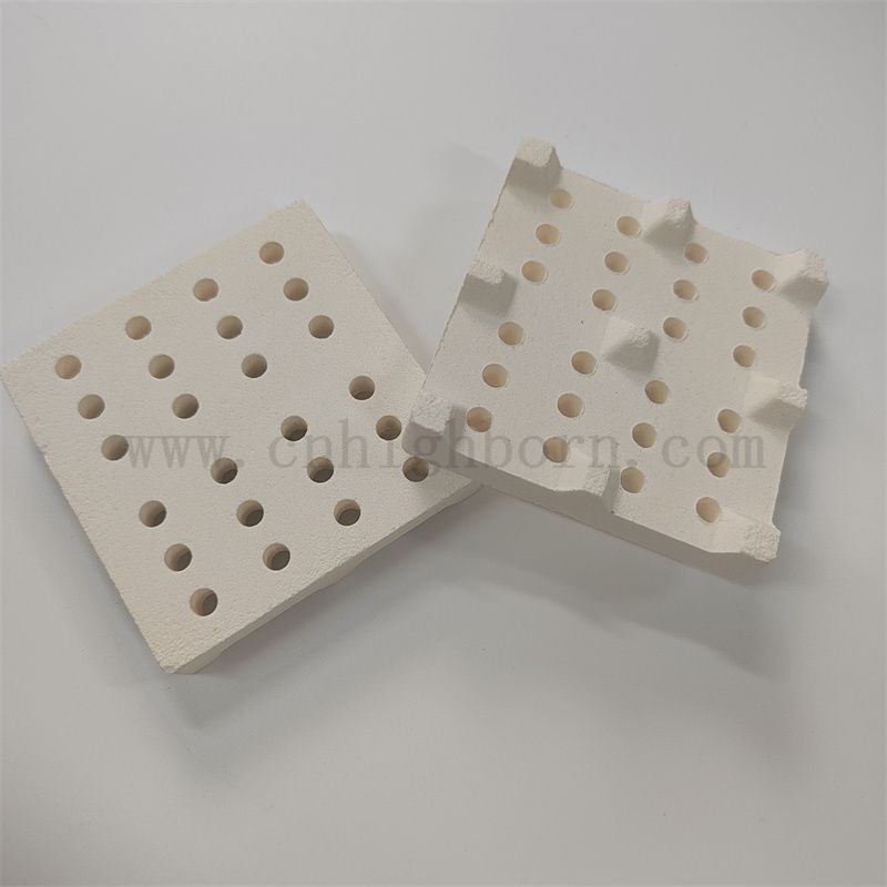 Piastra di furanza resistente all'usura del blocco cordierite irregolare