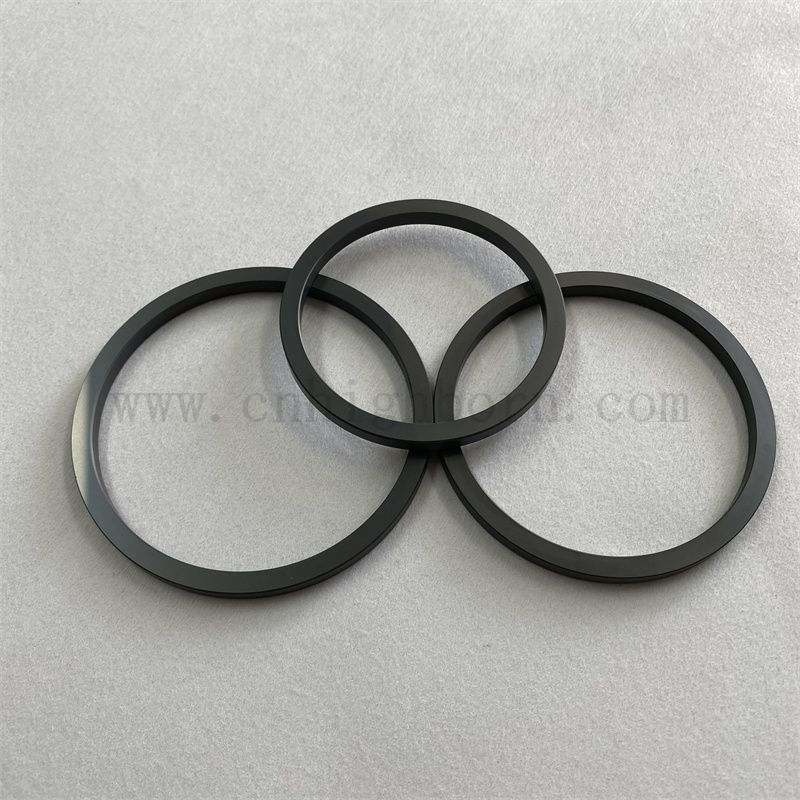  Resistenza all'usura personalizzata Silicon Carburo di sigillatura anello di ceramica Sic