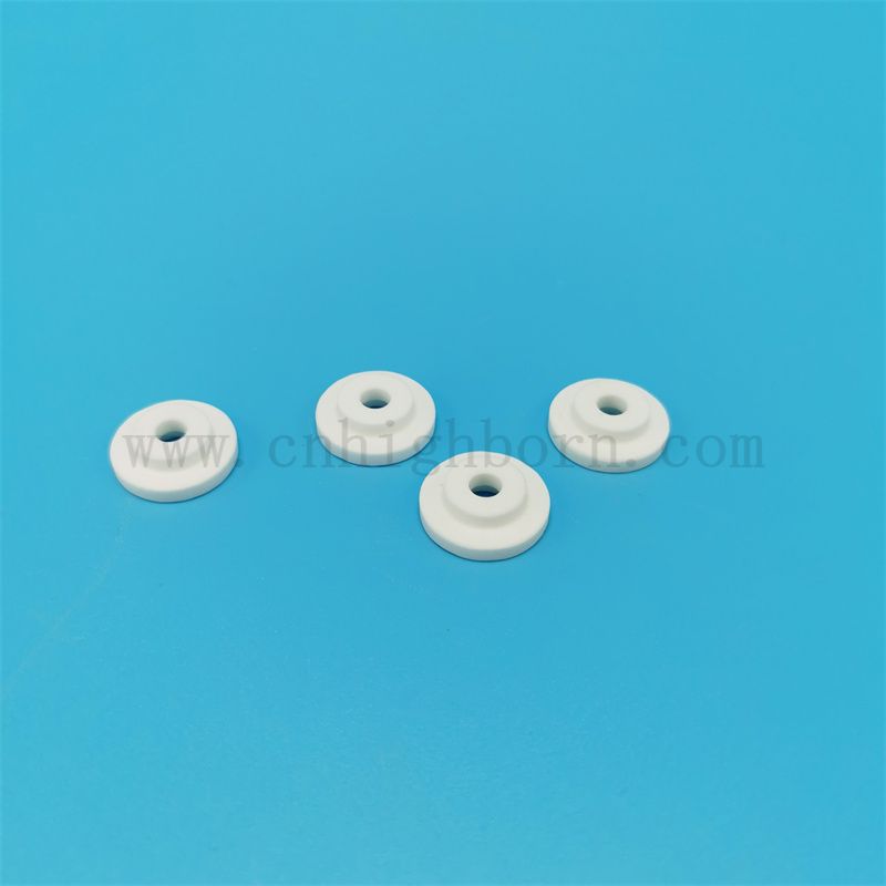 Allumina al 95% Allumina Anello in ceramina distanziatore in ceramica AL2O3 Isolante in ceramica