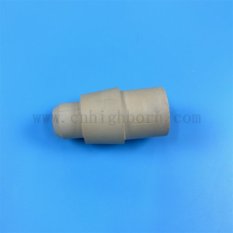 Parte ceramica composita ZrO2 personalizzata con tubo ceramico refrattario in zirconio