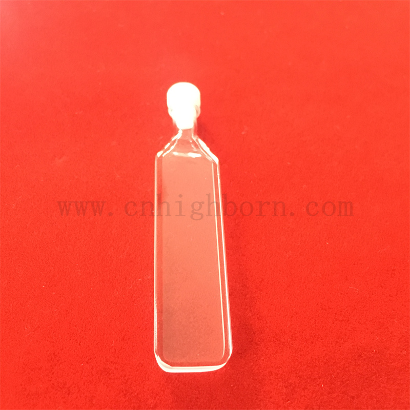 Pool di quarzo ad alta precisione pool di quarzo a cellule rettangolari rotonde rotonda in quarzo cuvetta in vetro