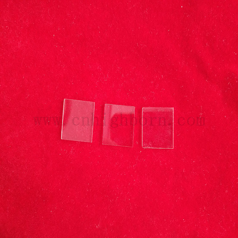 Spesso da 1-10 mm a spessore quadrata di vetro in quarzo trasparente per lampada riscaldante
