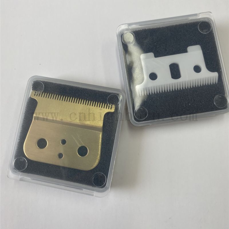 Match Match Zirconia Ceramic Ceramic Clipper Blade Set con lama da barbiere in metallo