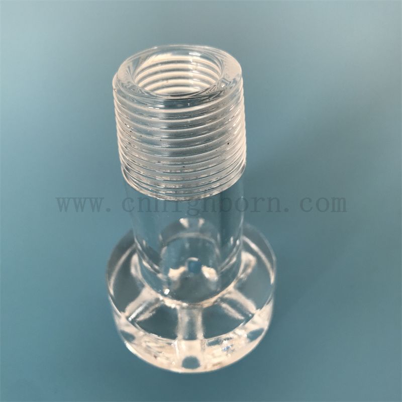 Vetro personalizzato Clearrosion corrosione resistente al quarzo in cristallo di vetro in silice