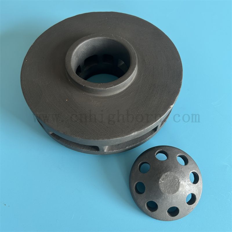 Blocco ceramico sinterizzato in carburo in carburo di silicio isolante