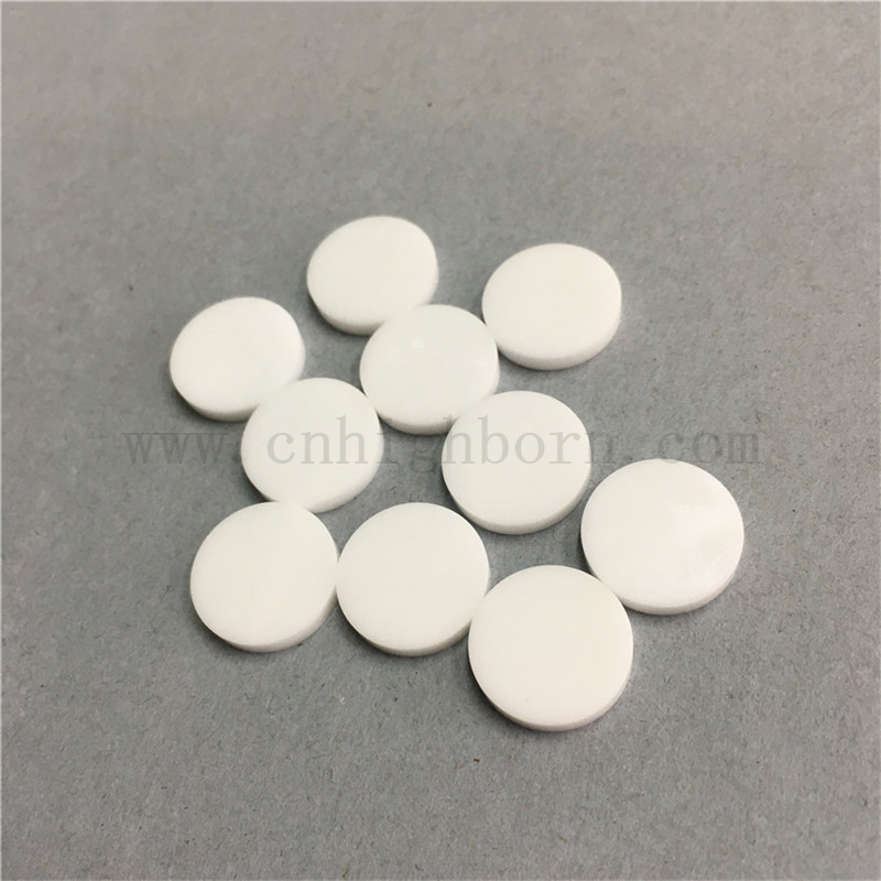 Durezza resistente Zro2 Zirconia Disco di ceramica in ceramica