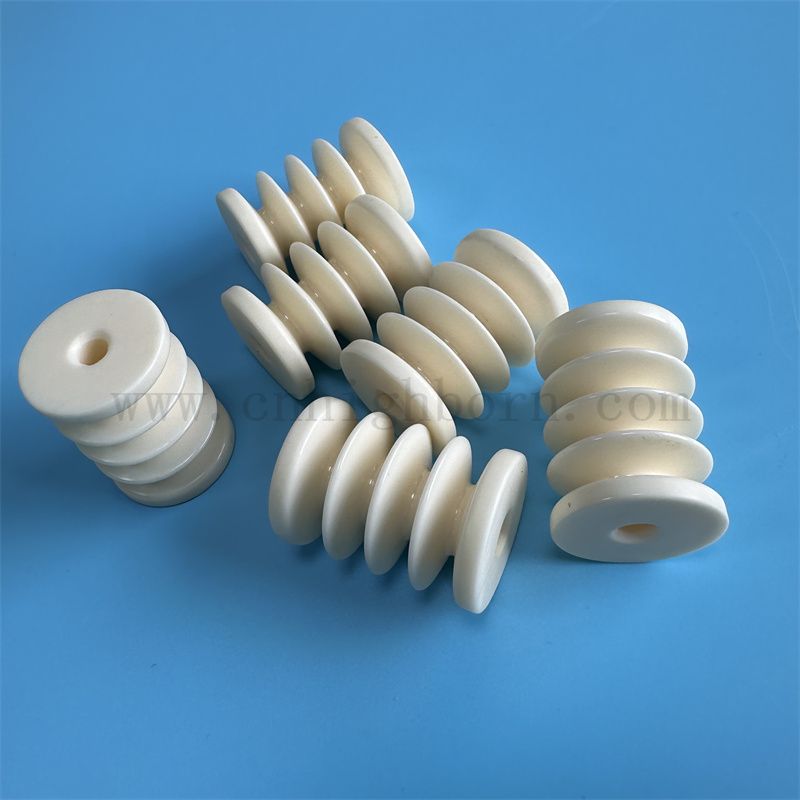 Accessori per macchinari tessili Accessori usura Allumina Resistente Dispositivo di avvolgimento del rullo in ceramica tessile