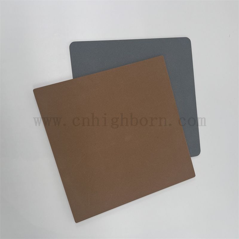 Alumina nera porosa succhiare la piastra elettrostatica adsorbimento al2o3 diffusore ceramico