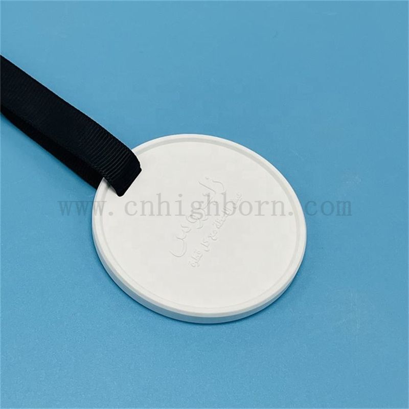 Diffusore aroma in rilievo personalizzato Diffusore appeso Stone profumato con nastro