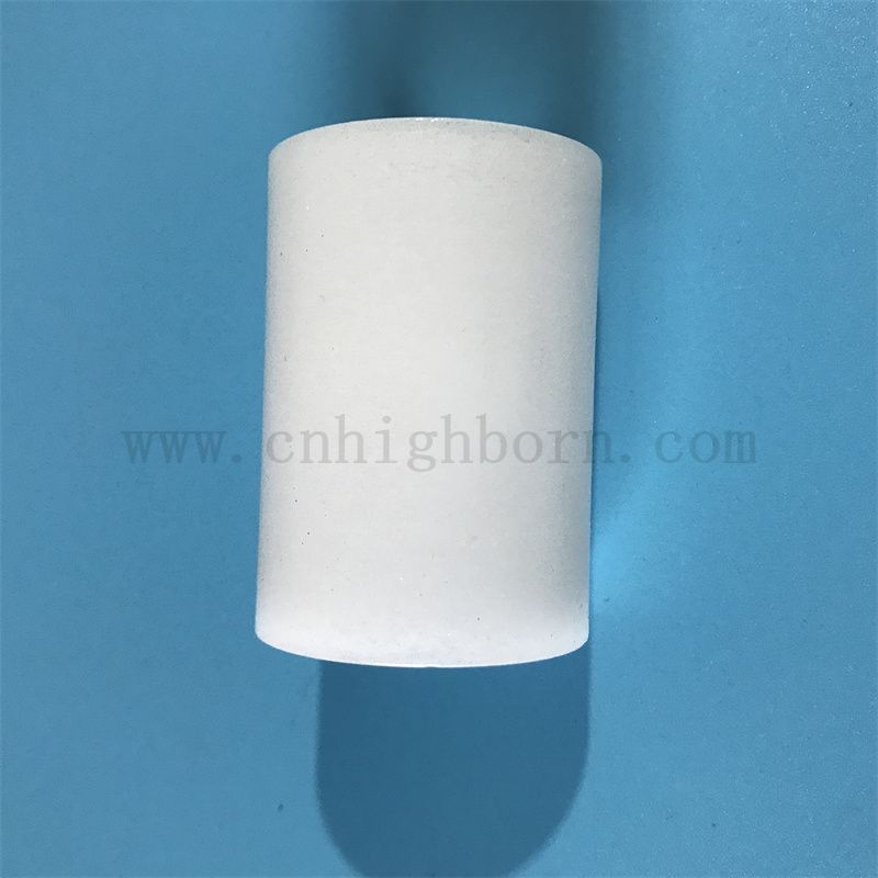 Tubo di quarzo latteo