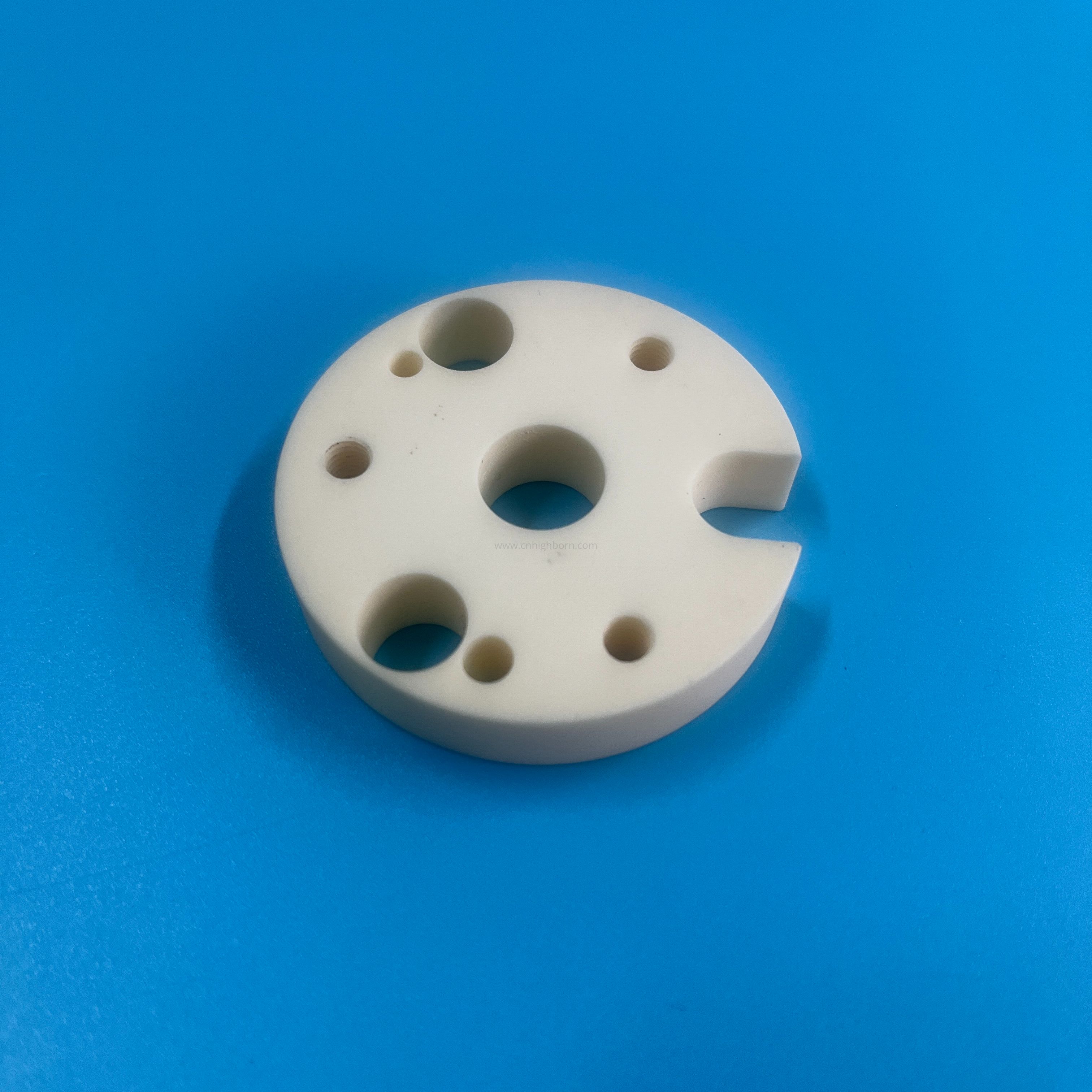 Disco ceramico in allumina al 99% Distanziatore in ossido di alluminio