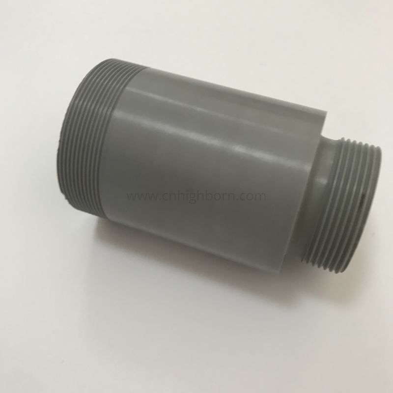 Tubo filettato in ceramica Si3n4 per tubo in nitruro di silicio GPS