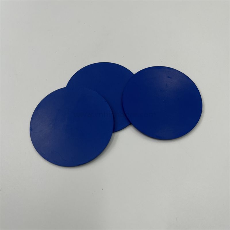 Piastra in ceramica ZrO2 con zirconio blu ad alta resistenza stabilizzata con ittria