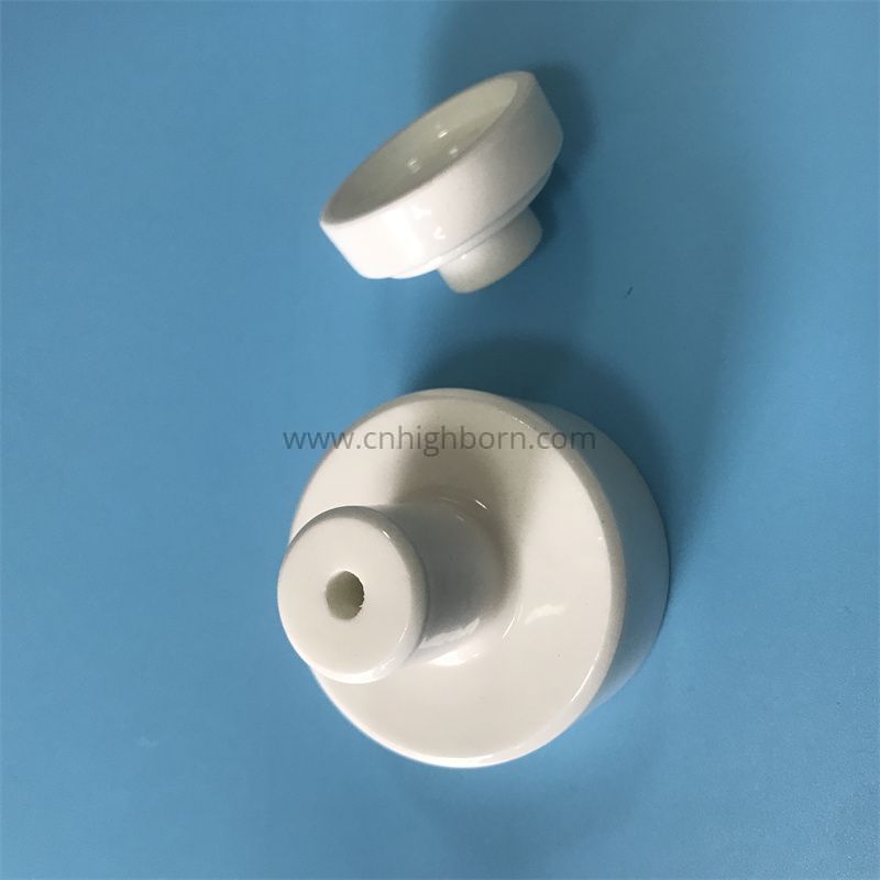 Componenti ceramici isolanti industriali Al2O3 resistenti alle alte temperature