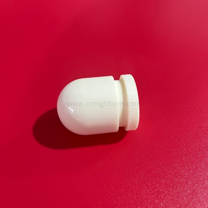 Raccordi resistenti all'usura Cappuccio cilindrico in ceramica di zirconio a gradini 