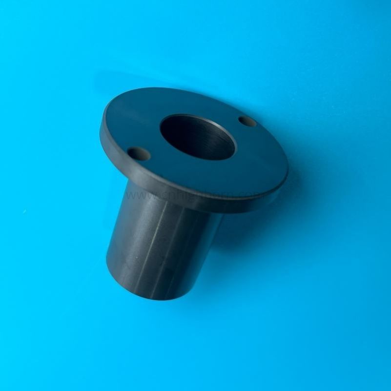 Boccola SSIC per tubo di ricambio in carburo di silicio con flangia