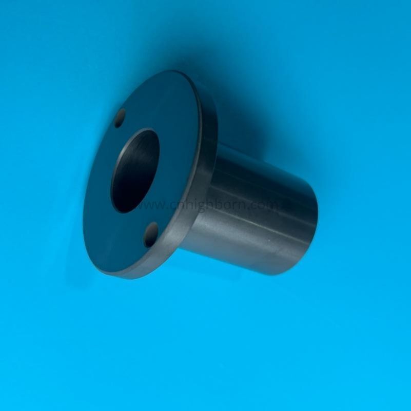 Boccola SSIC per tubo di ricambio in carburo di silicio con flangia