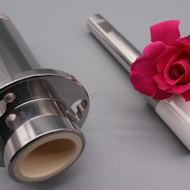 Pompa per liquido di riempimento in ceramica con zirconio personalizzata in 2 pezzi Zro2 