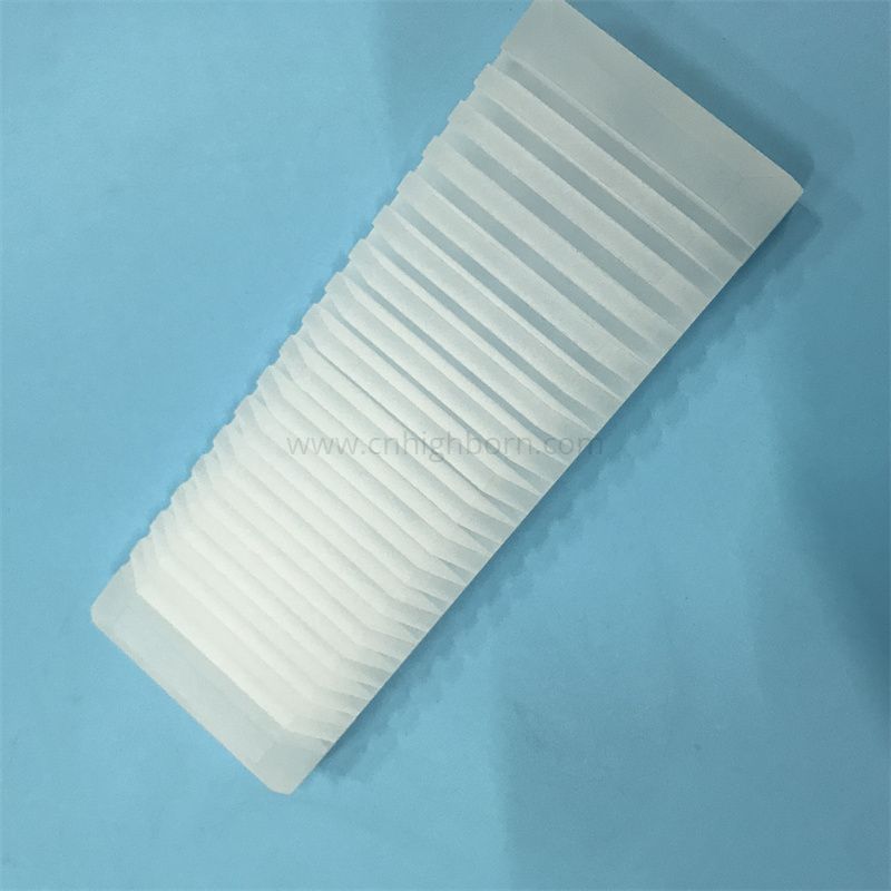 Dispositivo per il trasporto di wafer di quarzo di silice smerigliato ad alta temperatura 
