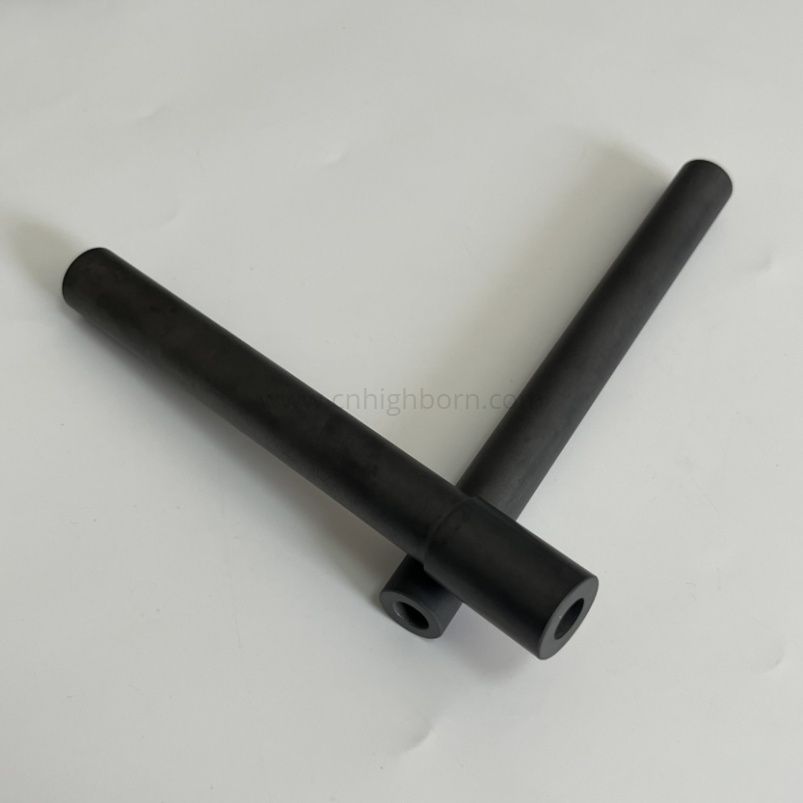 Manicotto per termocoppia ceramica SiC con tubo ceramico in carburo di silicio