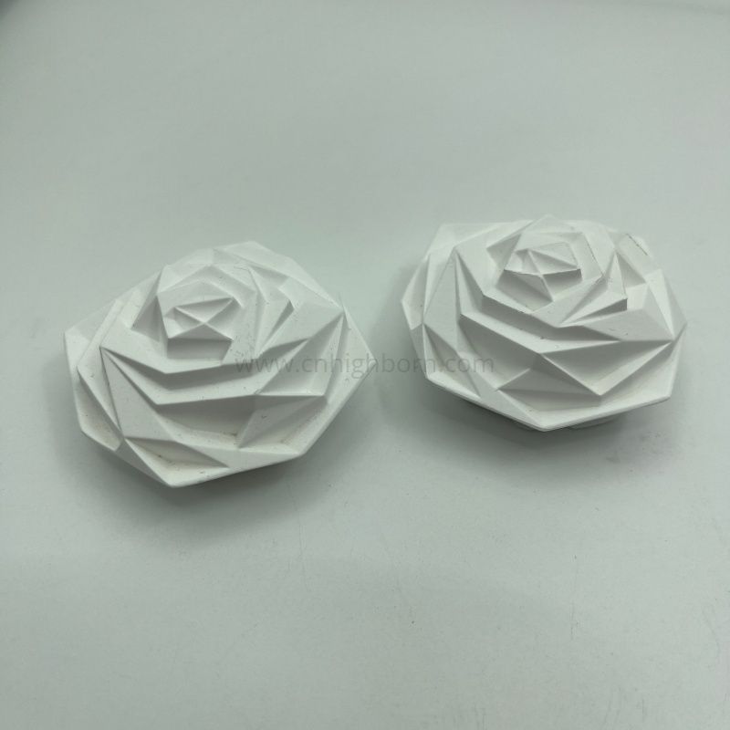 Pietra profumata per diffusore di aromi in ceramica a forma di fiore profumata personalizzata