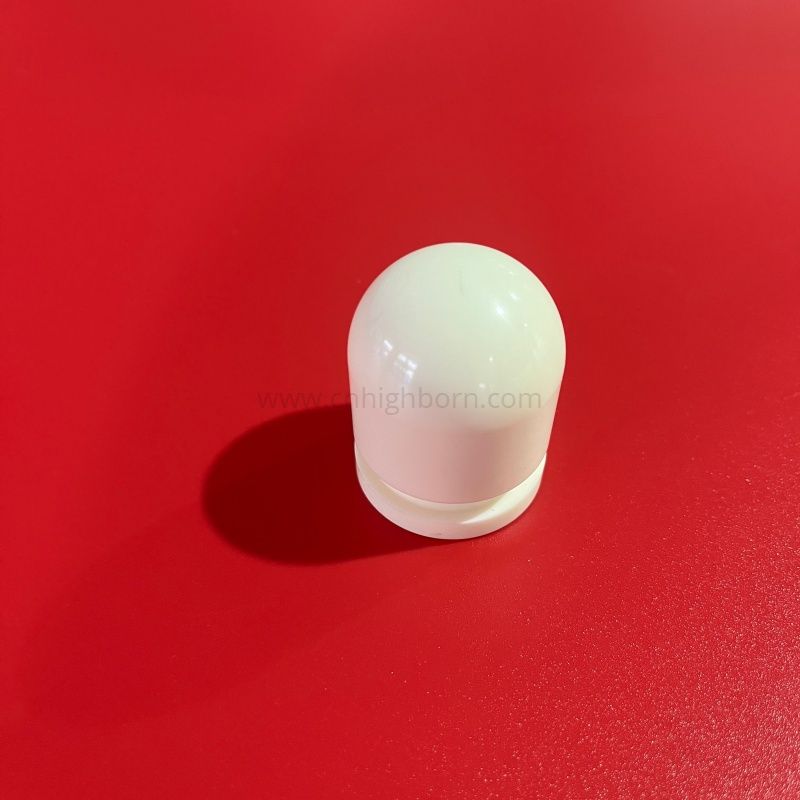 Raccordi resistenti all'usura Cappuccio cilindrico in ceramica di zirconio a gradini 