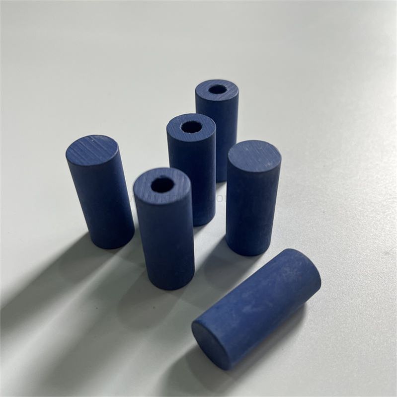 Tubo in ceramica ZrO2 con tubo in zirconio blu stabilizzato con ittrio