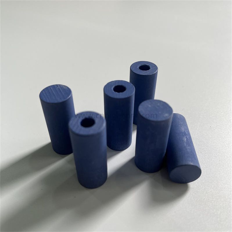 asta in ceramica di zirconio blu