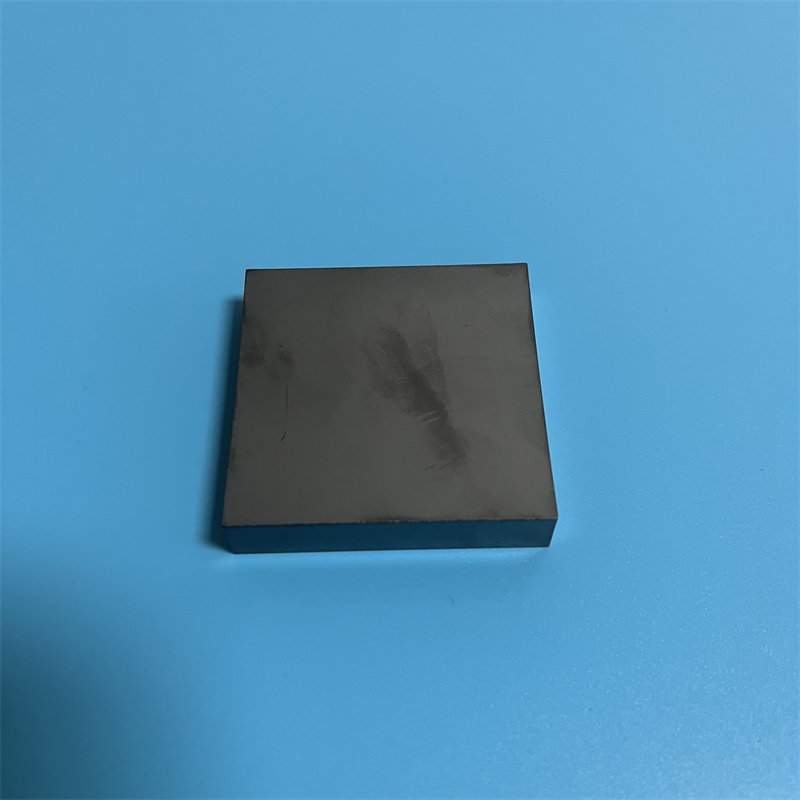 Parte di protezione SiC per piastra in ceramica al carburo di silicio 50x50mm