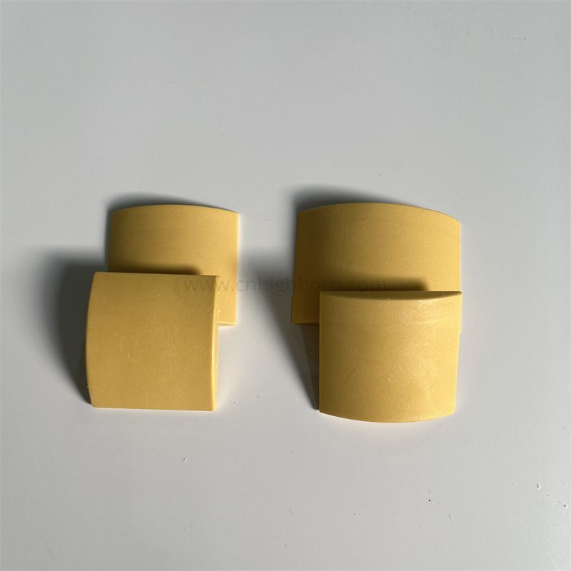 Blocco ceramico ZrO2 isolante irregolare in zirconio stabilizzato al magnesio