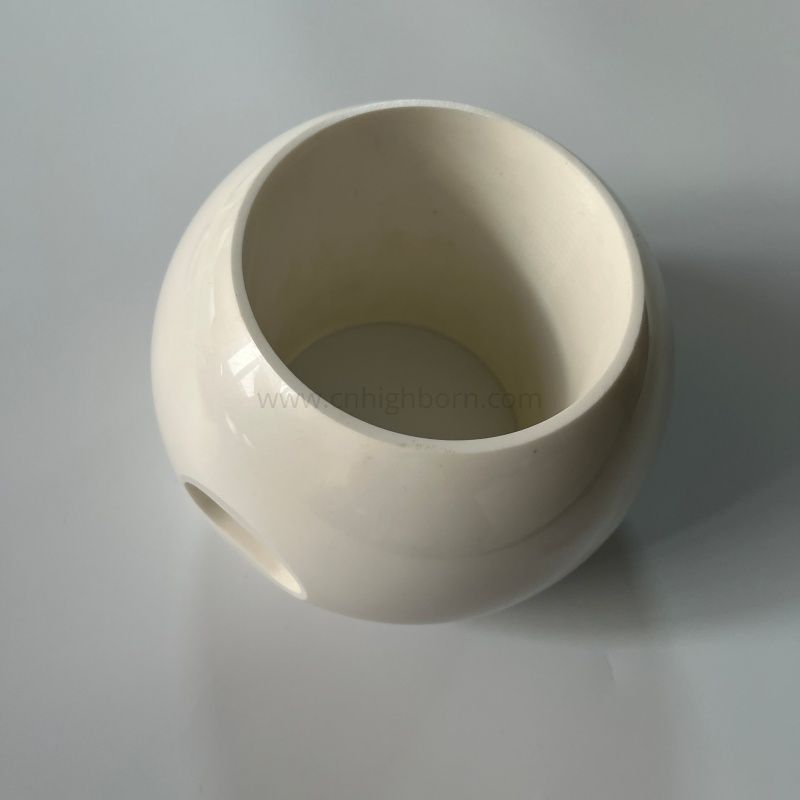 Supporto cuscinetto base valvola a sfera in ceramica allo zirconio Parte
