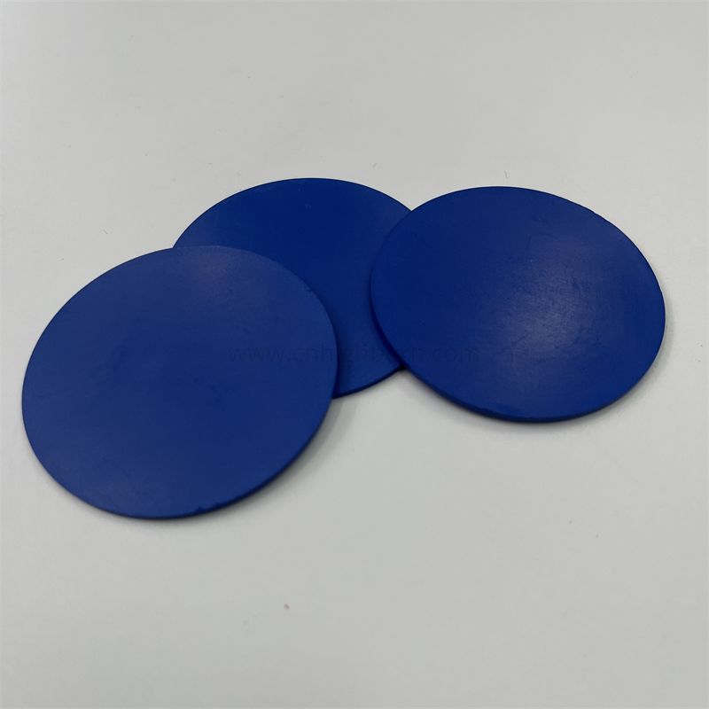 Piastra in ceramica ZrO2 con zirconio blu ad alta resistenza stabilizzata con ittria