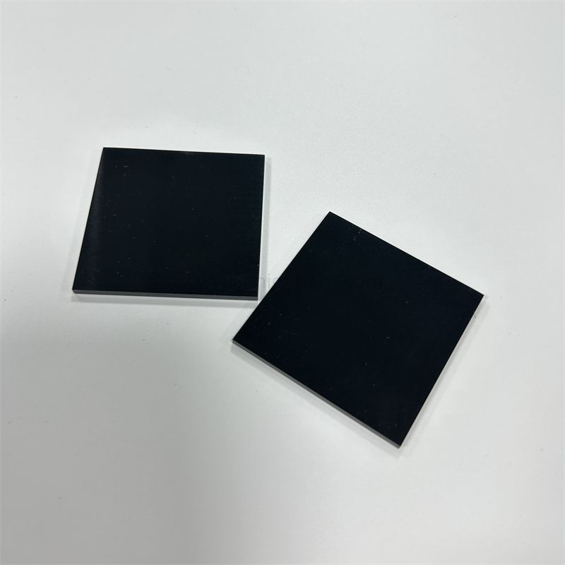 Substrato ceramico quadrato nero zirconio ZrO2 di buona qualità